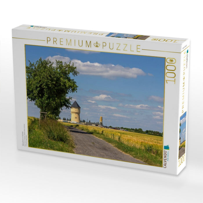 Water tower in Oschatz - CALVENDO photo puzzle 