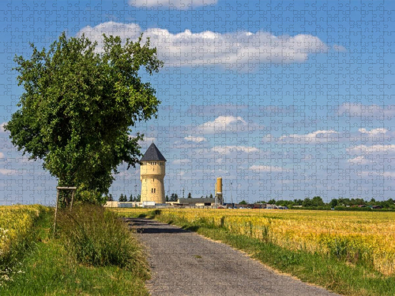 Water tower in Oschatz - CALVENDO photo puzzle 