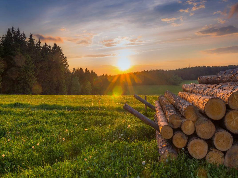 Sonnenuntergang bei Annaberg - CALVENDO Foto-Puzzle'