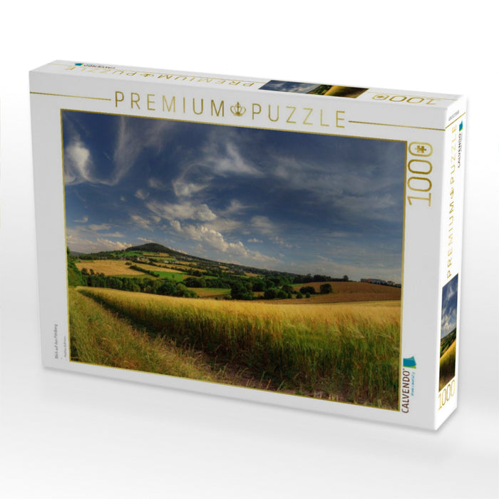 Blick auf den Pöhlberg - CALVENDO Foto-Puzzle'