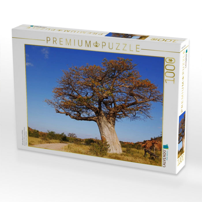 Affenbrotbaum in Afrika - CALVENDO Foto-Puzzle'