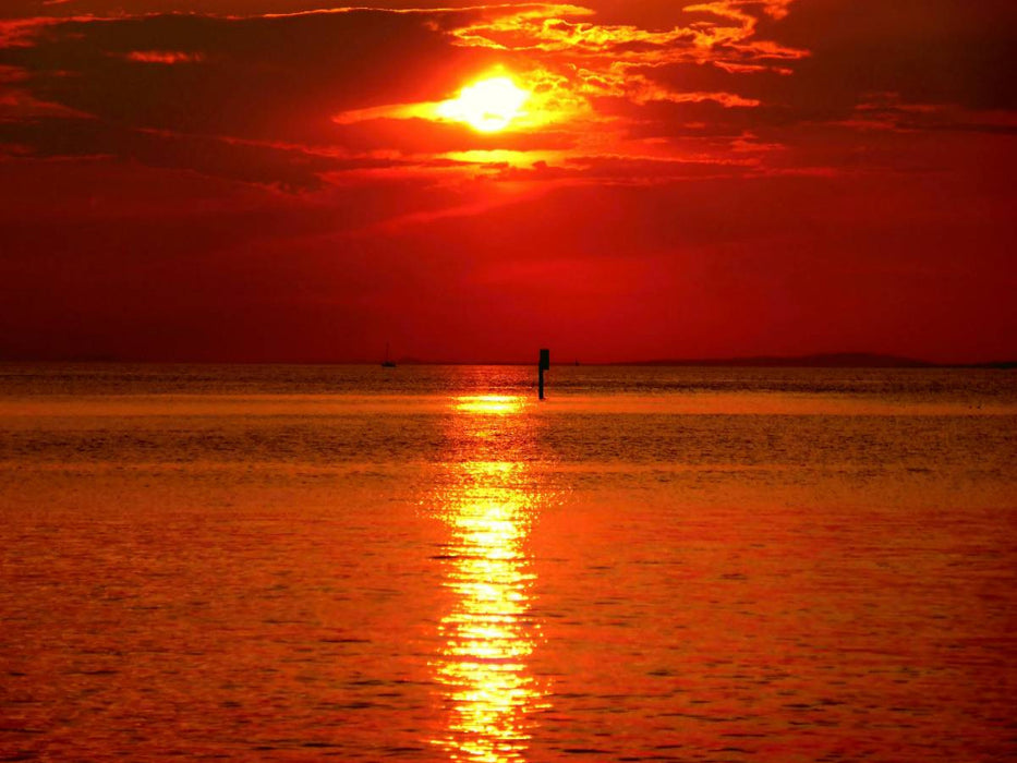 Bodensee bei Sonnenuntergang - CALVENDO Foto-Puzzle'