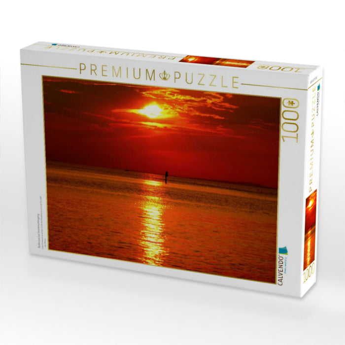 Bodensee bei Sonnenuntergang - CALVENDO Foto-Puzzle'
