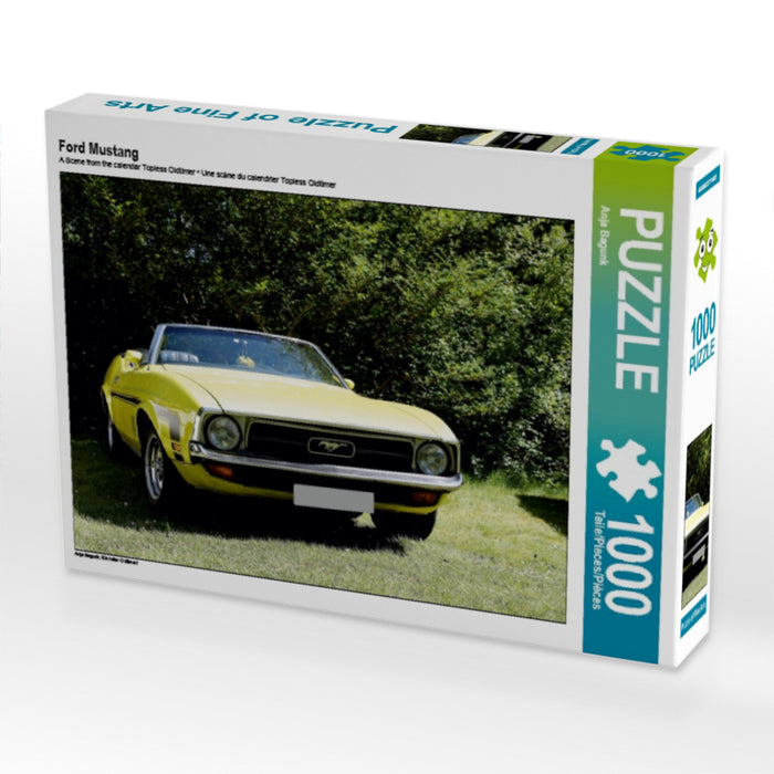 Ford Mustang - Puzzle photo CALVENDO 