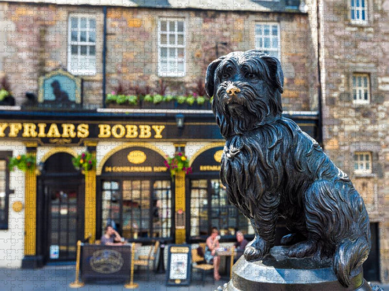Edinburgh: Greyfriars Bobby - CALVENDO Foto-Puzzle'