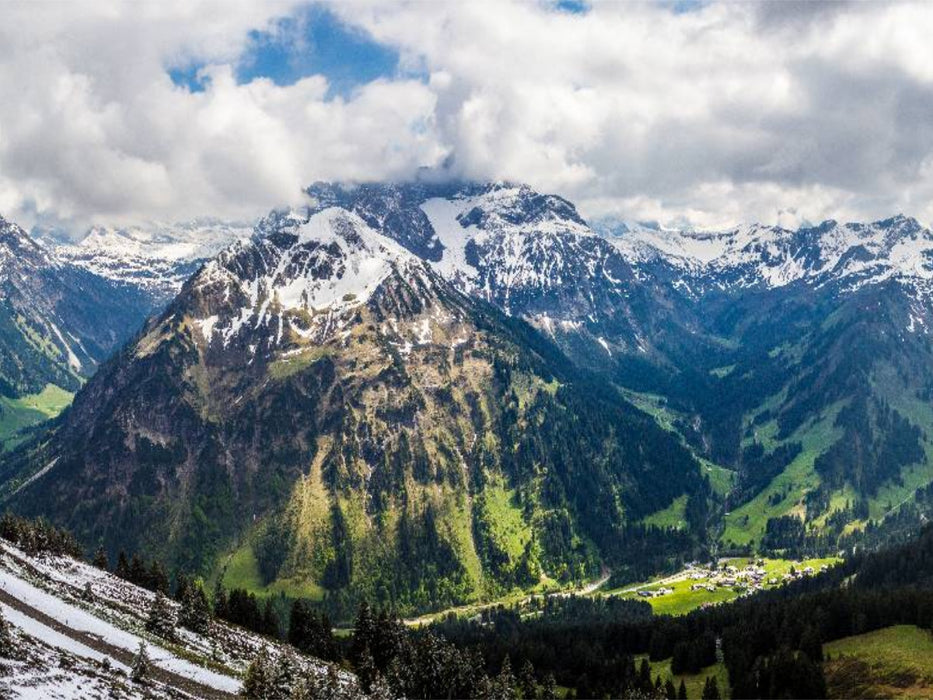 View from Walmendingerhorn - CALVENDO photo puzzle 