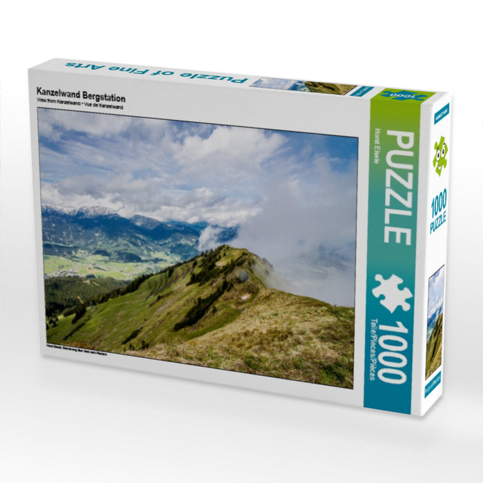 Kanzelwand mountain station - CALVENDO photo puzzle 