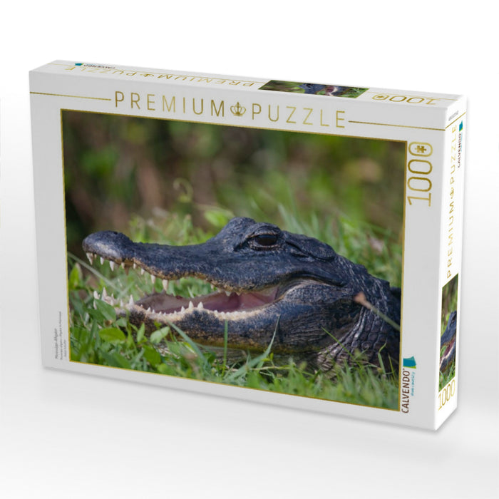 Mississippi-Alligator - CALVENDO Foto-Puzzle'