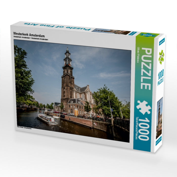 Westerkerk Amsterdam - CALVENDO photo puzzle 