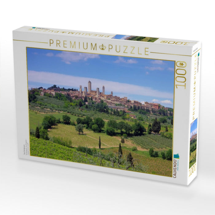 San Gimignano - CALVENDO Foto-Puzzle'
