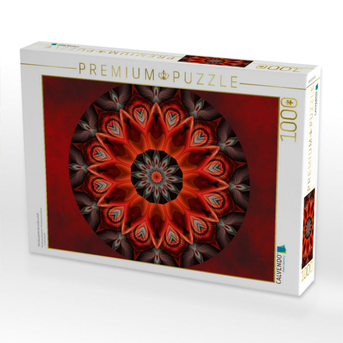 Mandala glühende Leidenschaft - CALVENDO Foto-Puzzle'