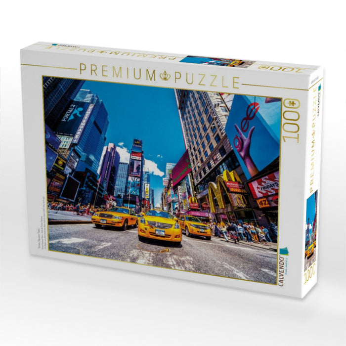 Times Square Taxis - CALVENDO Foto-Puzzle'