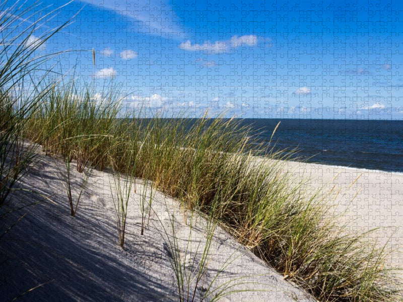 SYLT Strandansicht - CALVENDO Foto-Puzzle'