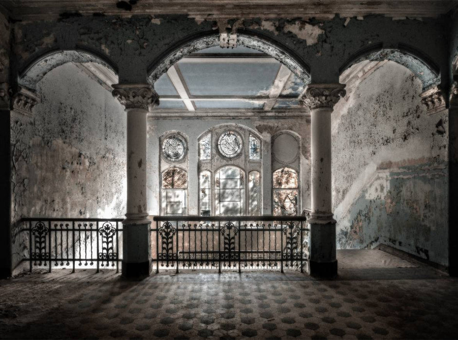 "Beelitz" - Eingangshalle der Heilstätte in Deutschland - CALVENDO Foto-Puzzle'