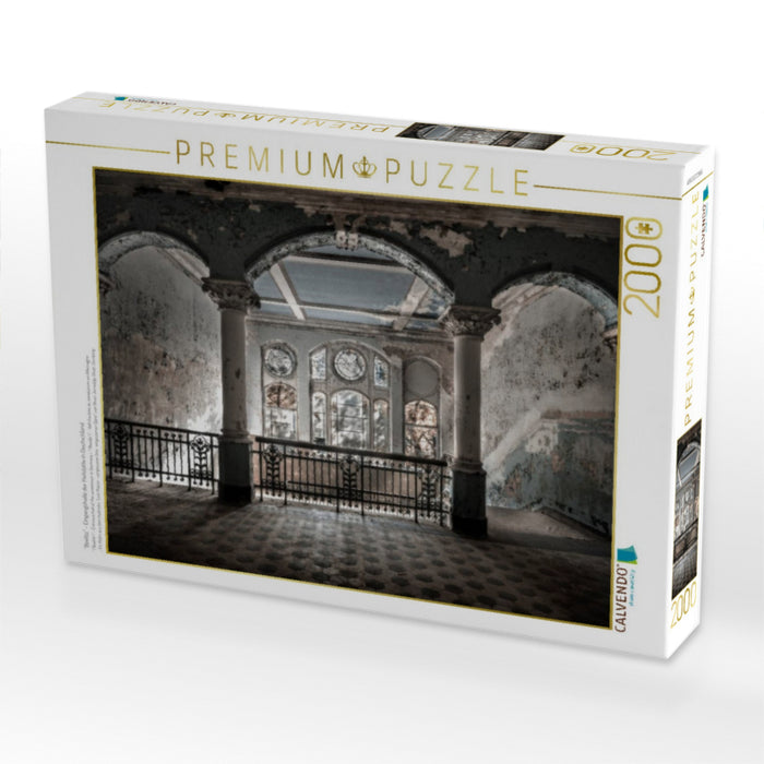 "Beelitz" - Eingangshalle der Heilstätte in Deutschland - CALVENDO Foto-Puzzle'
