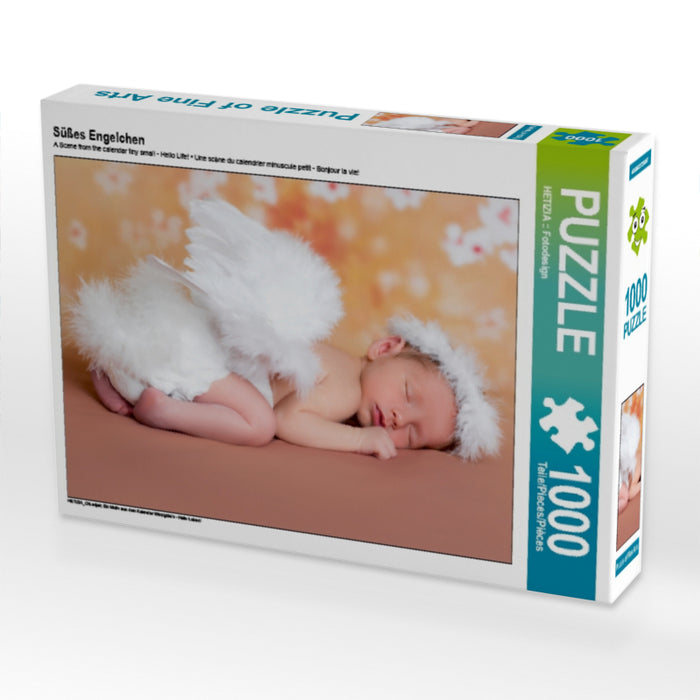 Doux petit ange - Puzzle photo CALVENDO 