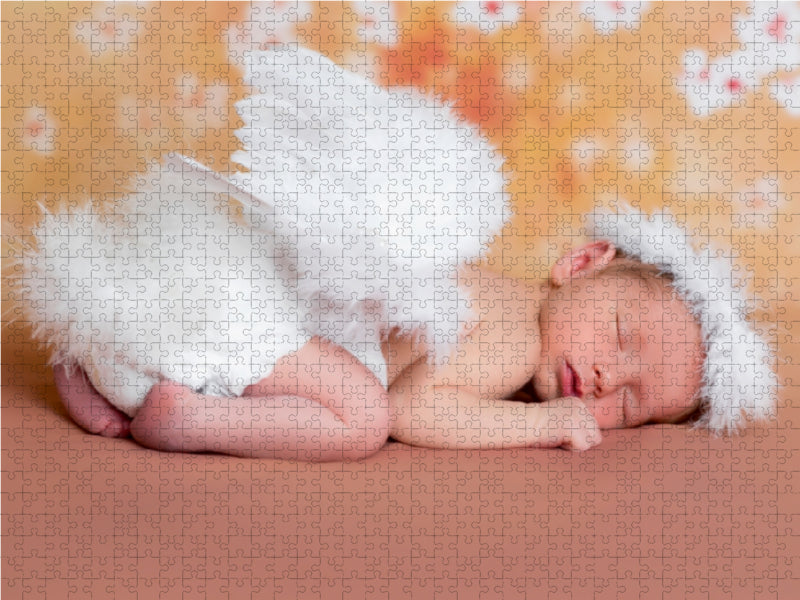 Doux petit ange - Puzzle photo CALVENDO 