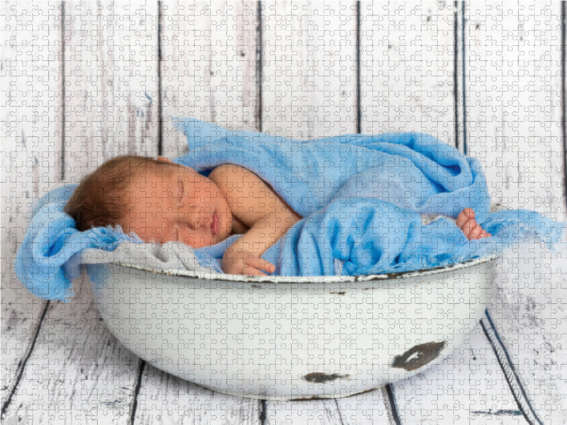 Bébé Garçon - Puzzle photo CALVENDO 