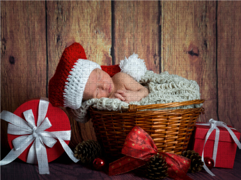Petit Père Noël - Puzzle photo CALVENDO 