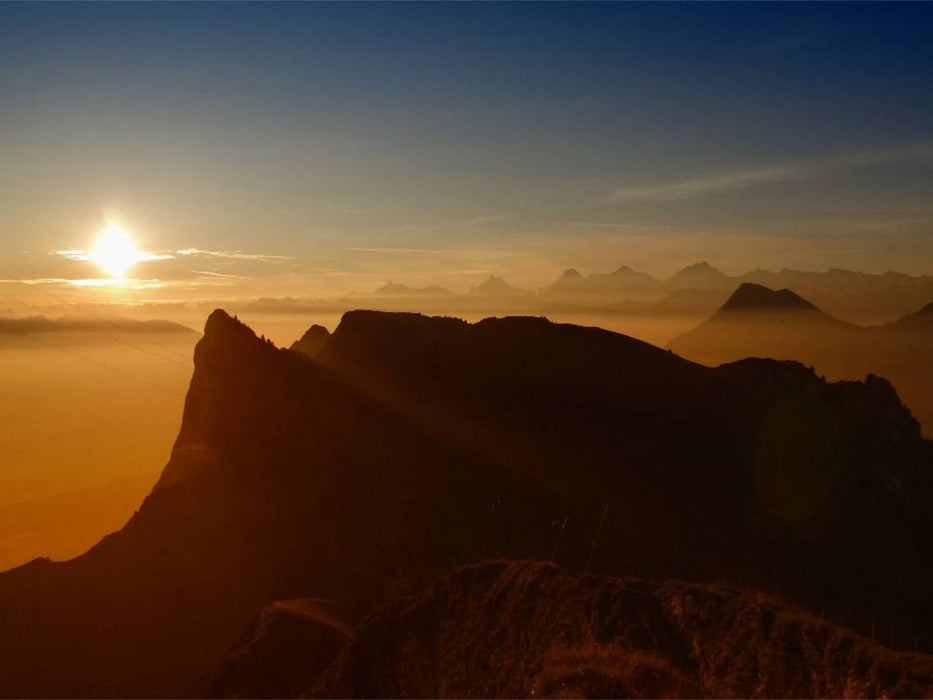 Stockhorn – Über Stock und Stein - CALVENDO Foto-Puzzle'