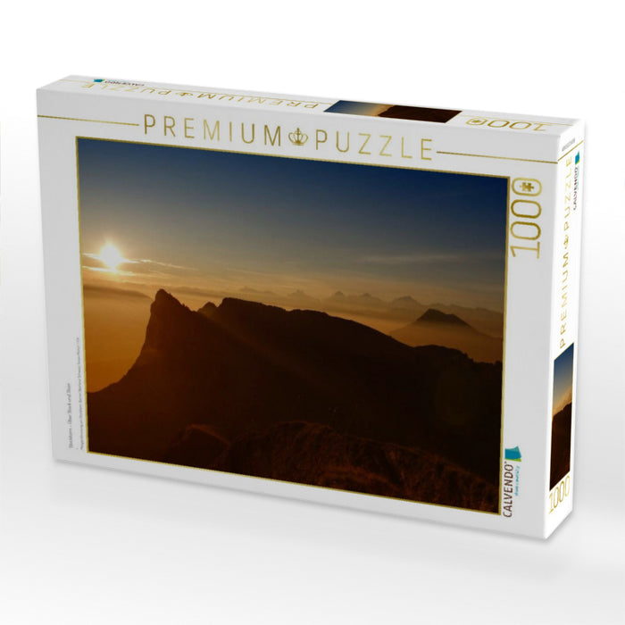 Stockhorn – Über Stock und Stein - CALVENDO Foto-Puzzle'