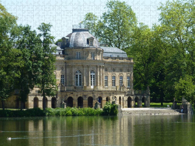 Schloss Monrepos bei Ludwigsburg - CALVENDO Foto-Puzzle'