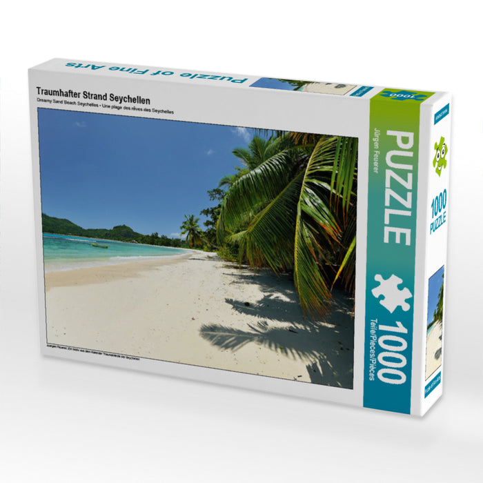 Fantastic beach Seychelles - CALVENDO photo puzzle 
