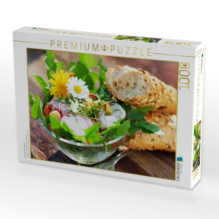 Frischer Frühlingssalat - CALVENDO Foto-Puzzle'