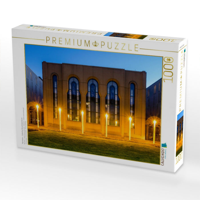 Mannheim - Jüdisches Gemeindezentrum - CALVENDO Foto-Puzzle'