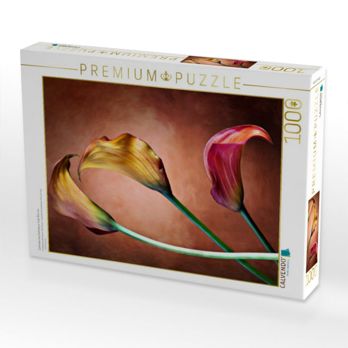 Zantedeschia Aethiopica, Calla Blumen - CALVENDO Foto-Puzzle'