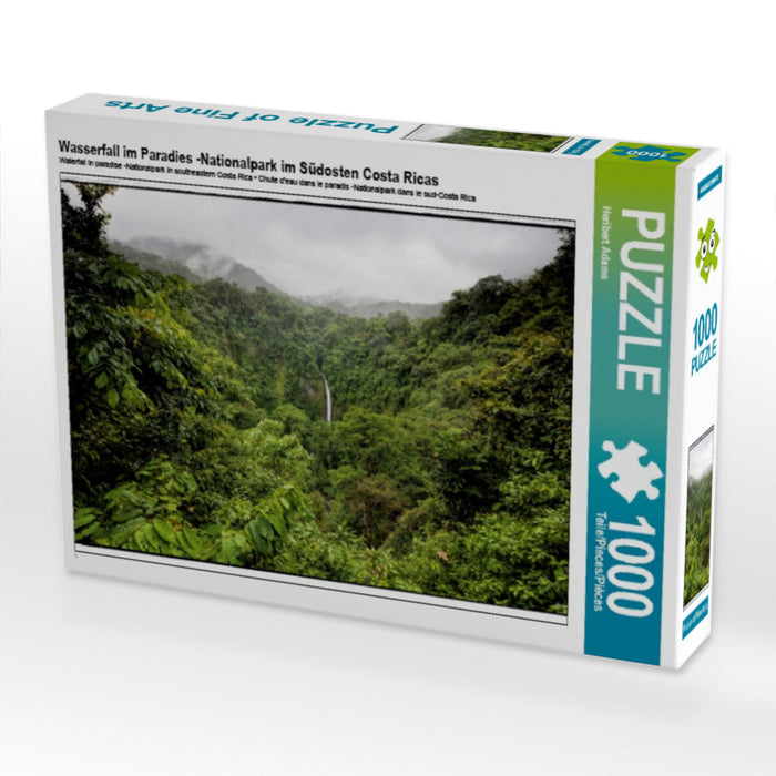 Wasserfall im Paradies -Nationalpark im Südosten Costa Ricas 1000 Teile Puzzle quer - CALVENDO Foto-Puzzle'