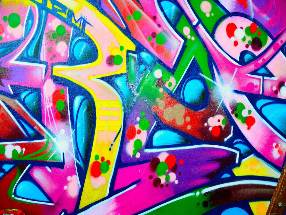 Graffiti ist Kult - CALVENDO Foto-Puzzle'
