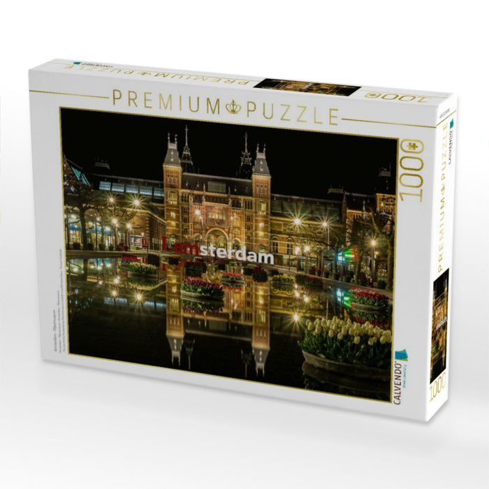 Amsterdam - Rijksmuseum - CALVENDO Foto-Puzzle'