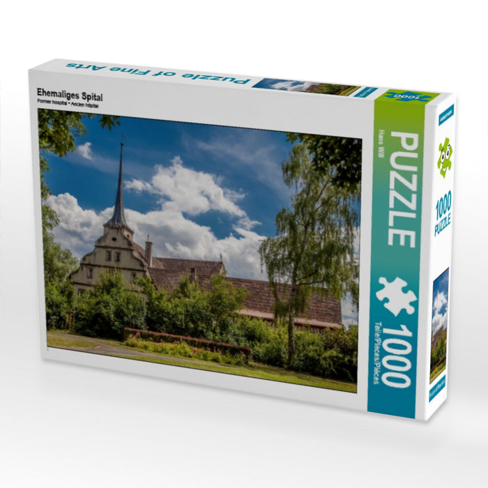 Ehemaliges Spital in Ochsenfurt 1000 Teile Puzzle quer - CALVENDO Foto-Puzzle'