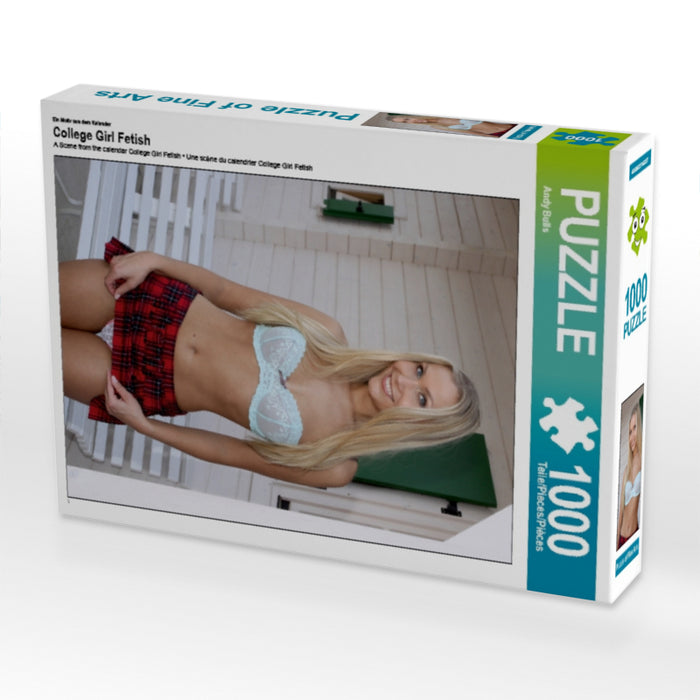 Ein Motiv aus dem Kalender College Girl Fetish 1000 Teile Puzzle hoch - CALVENDO Foto-Puzzle'