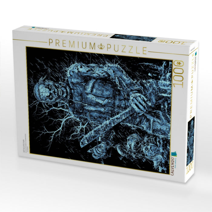DER KILLERCLOWN - CALVENDO Foto-Puzzle'