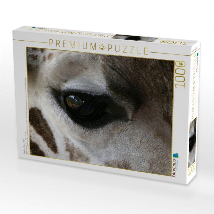 Giraffen – Augen-Blick - CALVENDO Foto-Puzzle'