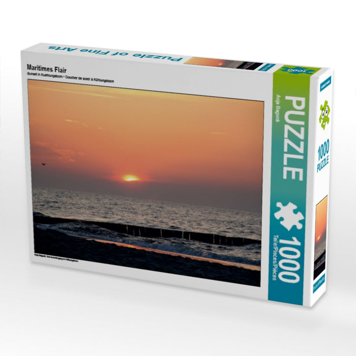 Maritimes Flair 1000 Teile Puzzle quer - CALVENDO Foto-Puzzle'