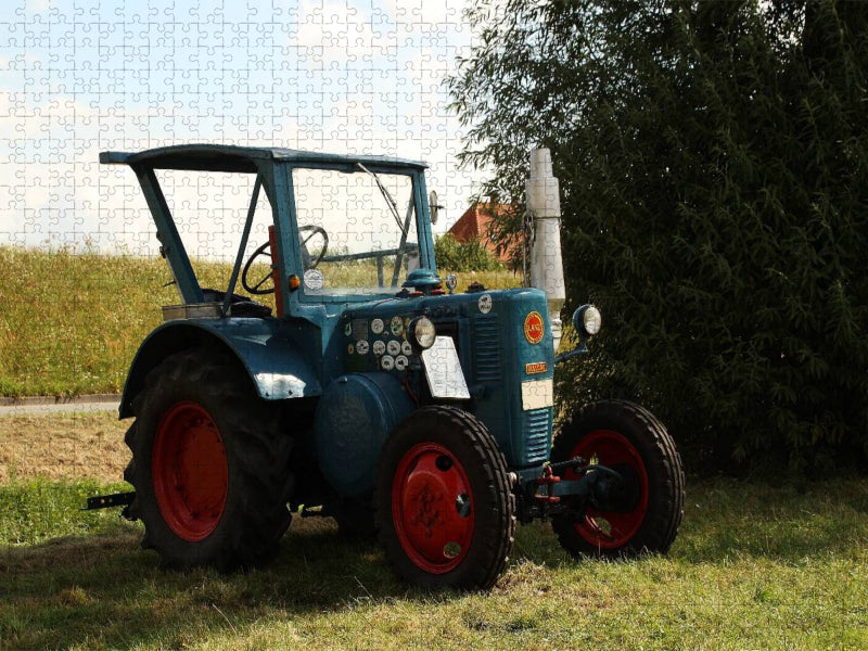 Historische Traktoren - CALVENDO Foto-Puzzle'