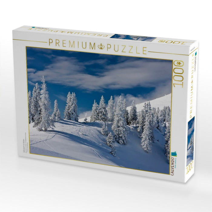 Dobratsch im Winter - CALVENDO Foto-Puzzle'