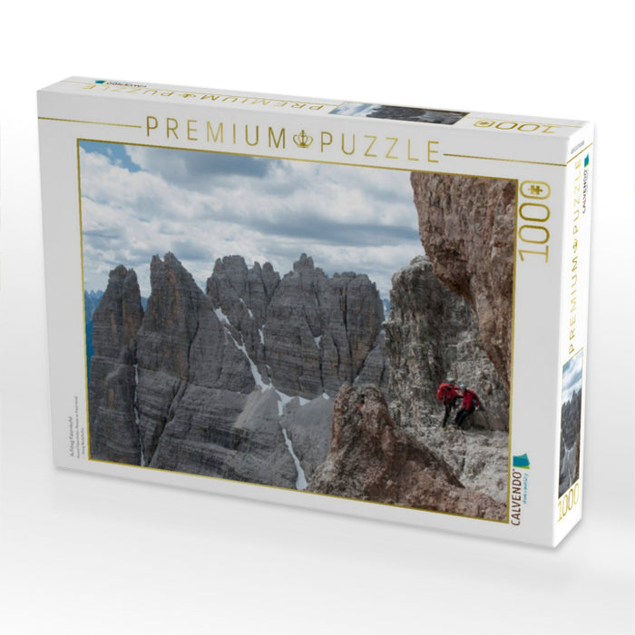 Aufstieg Paternkofel - CALVENDO Foto-Puzzle'