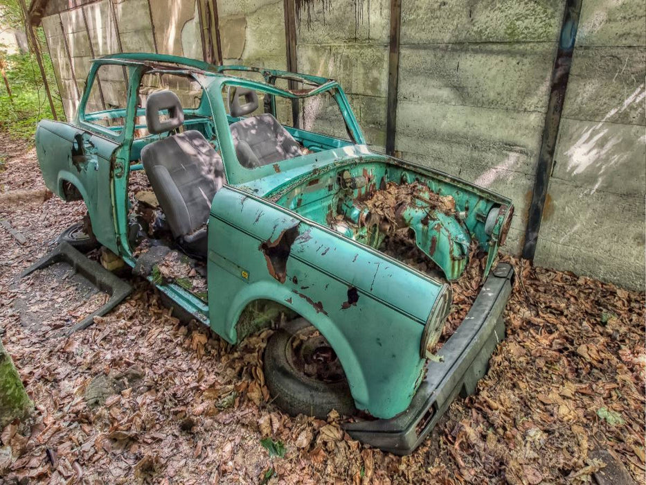Rostlaube - Trabant - CALVENDO Foto-Puzzle'