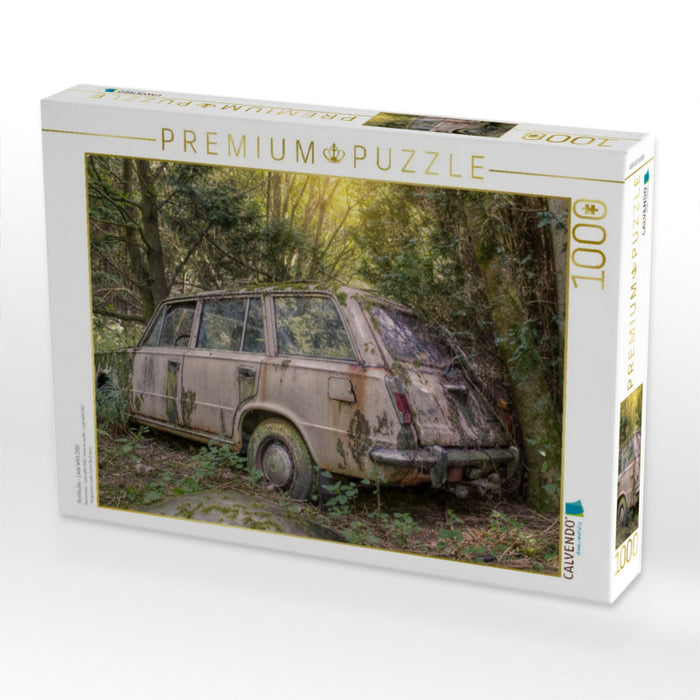 Rostlaube - Lada WAS 2102 - CALVENDO Foto-Puzzle'
