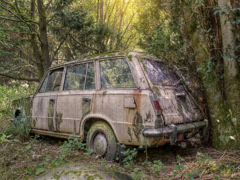 Rostlaube - Lada WAS 2102 - CALVENDO Foto-Puzzle'
