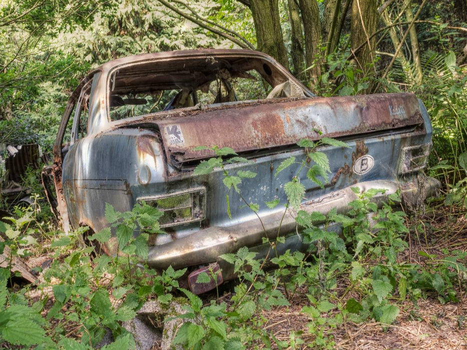 Rostlaube - Opel Kadett - CALVENDO Foto-Puzzle'