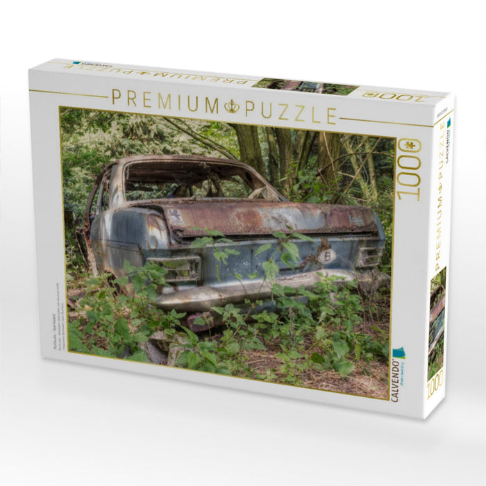 Rostlaube - Opel Kadett - CALVENDO Foto-Puzzle'