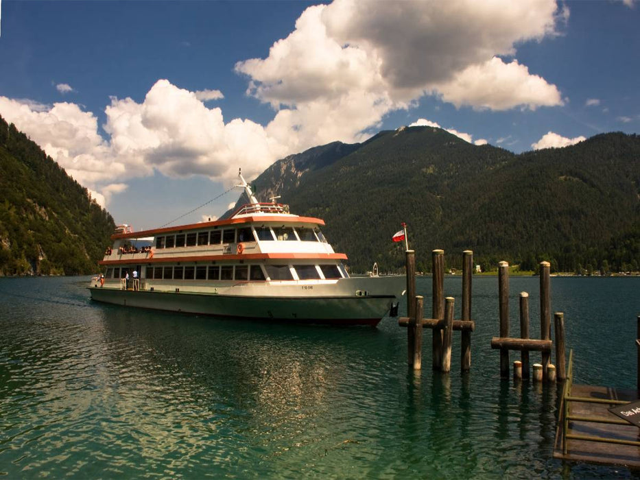 Bootsfahrt auf dem Achensee - CALVENDO Foto-Puzzle'