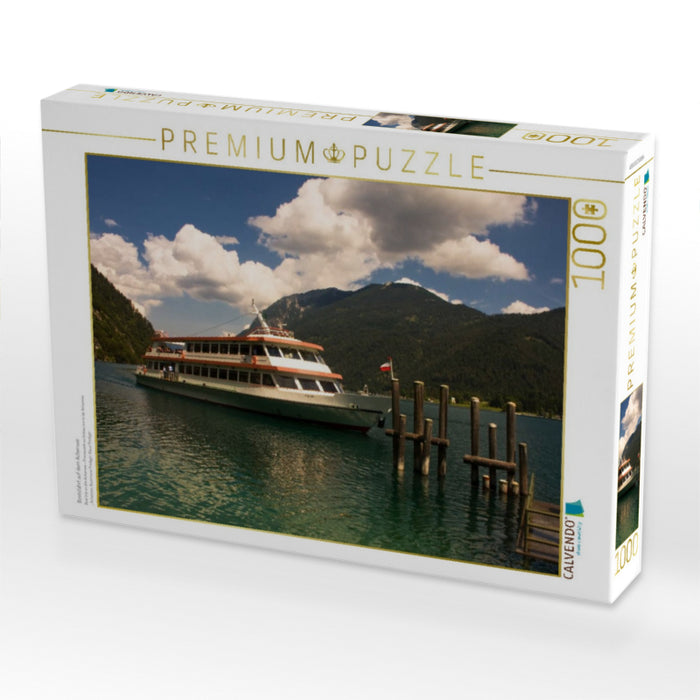 Bootsfahrt auf dem Achensee - CALVENDO Foto-Puzzle'