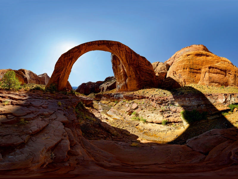 Rainbow Bridge, Lake Powell, Utah, USA 1000 Teile Puzzle quer - CALVENDO Foto-Puzzle'