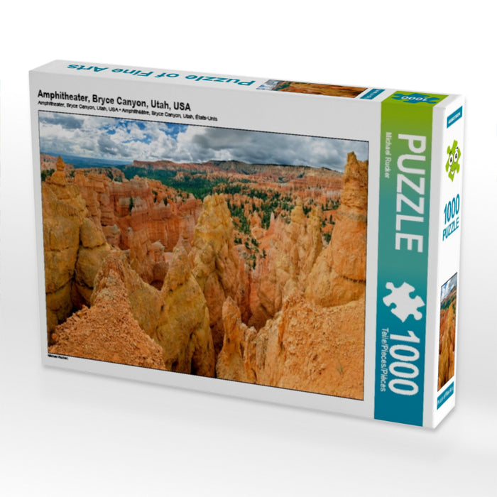 Amphitheater, Bryce Canyon, Utah, USA 1000 Teile Puzzle quer - CALVENDO Foto-Puzzle'